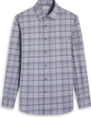 Bugatchi Jules OoohCotton® Plaid Button-Up Shirt
