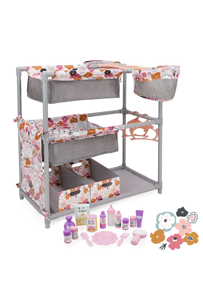 Melange Flora Twin Center Doll Accessory Set 15pc, Alternate, color, Multicolored