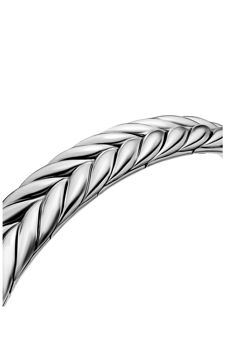 Chevron Flex Bracelet in Sterling Silver, 10mm, Alternate, color, SILVER