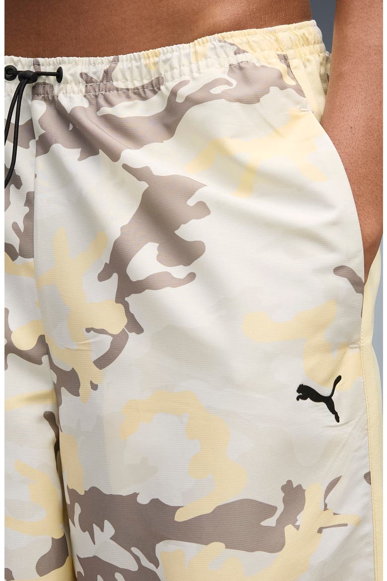 Street Glam Relaxed Camo Pants, Alternate, color, BUTTERCREAM