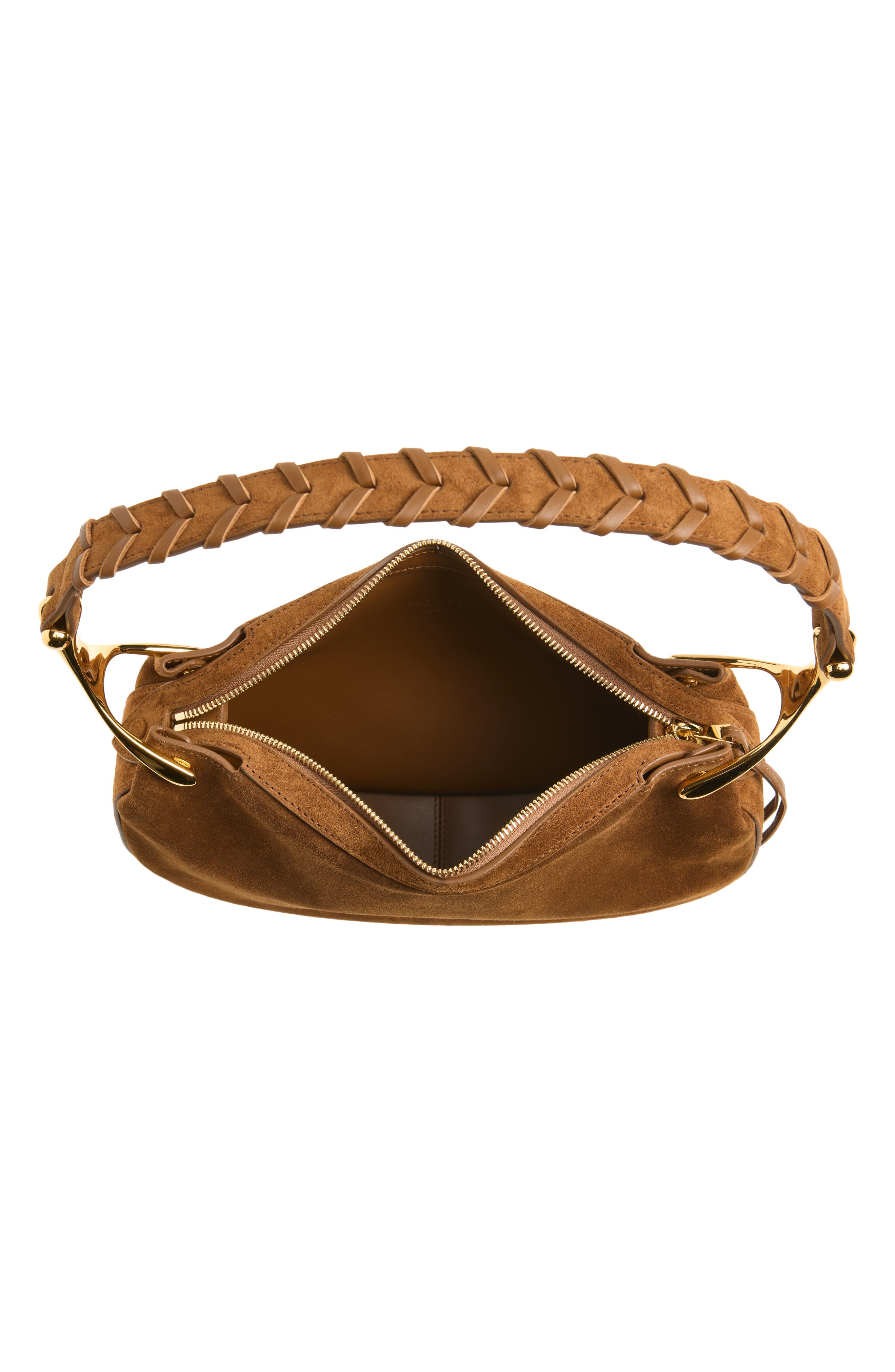 Wishbone Shoulder Bag, Alternate, color, COFFEE