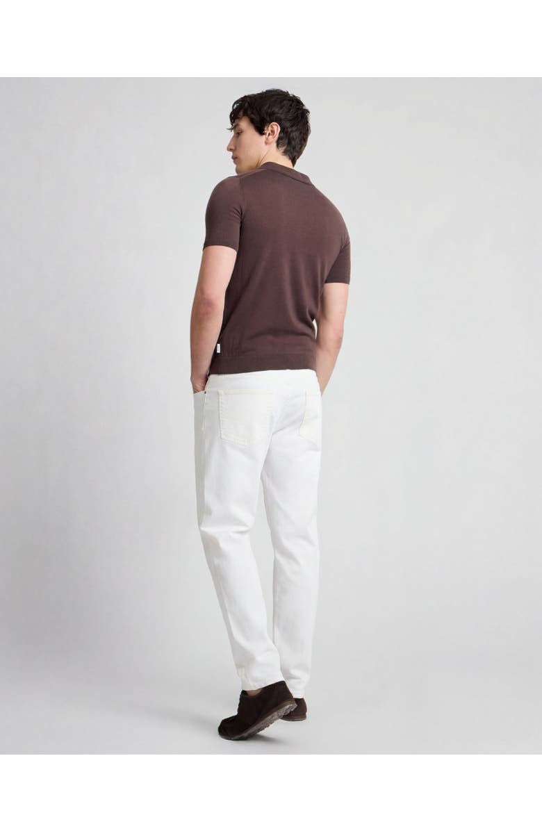 Onia Linen Denim 5 Pocket Pant, Alternate, color, White