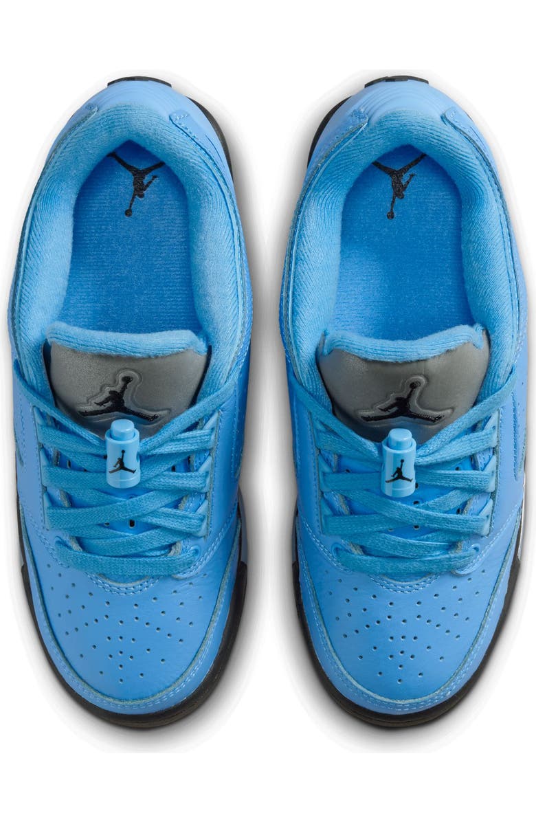 Jordan Kids' Sixty Plus Low Basketball Sneaker, Alternate, color, 400 Unvblu/White