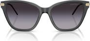 Emporio Armani 56mm Gradient Cat Eye Sunglasses