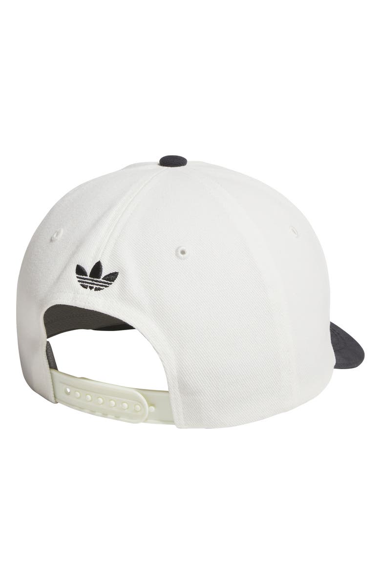 adidas Utility Patch Snapback Baseball Cap, Alternate, color, Off White/ Black/ White