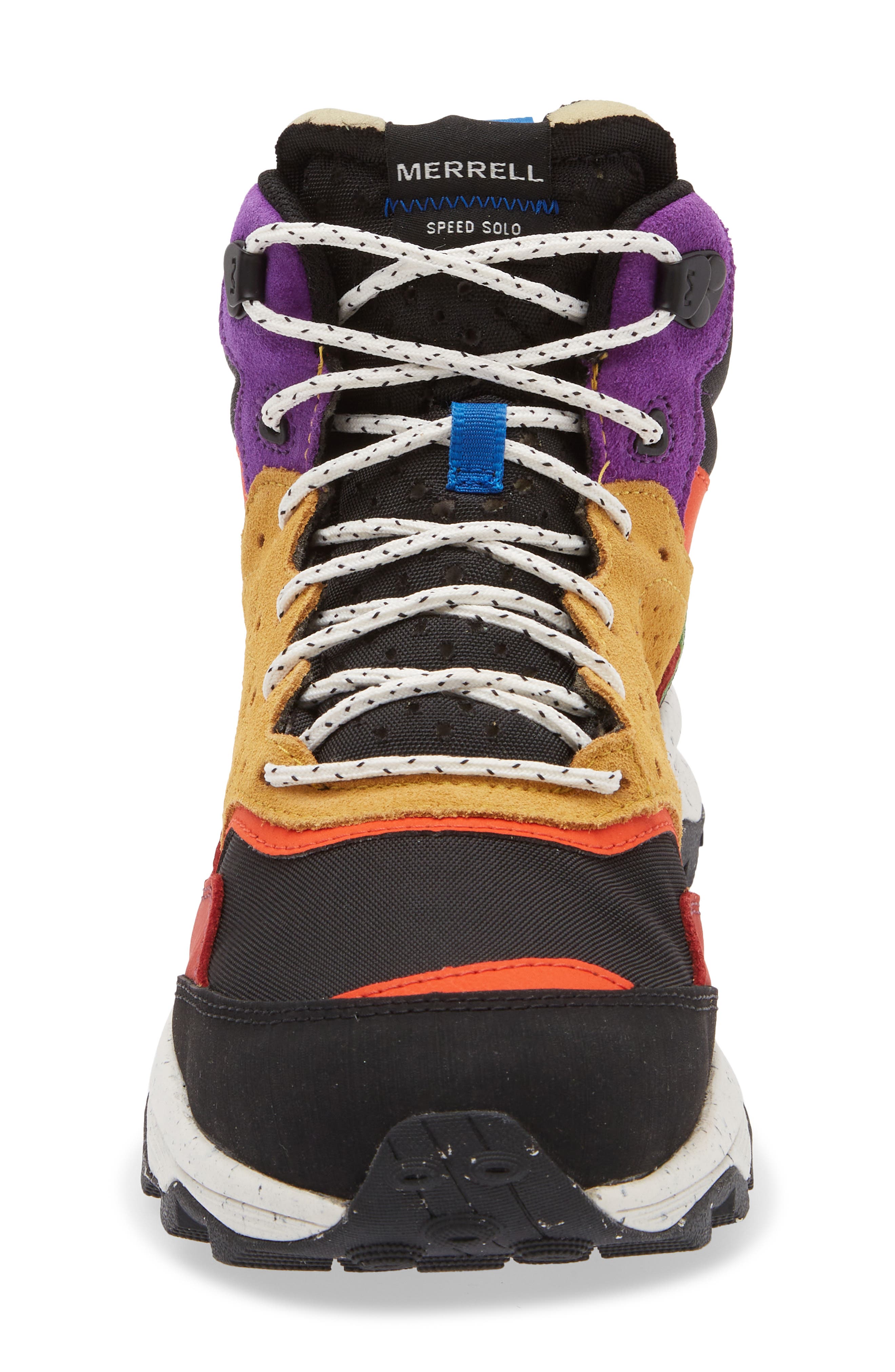 Merrell Speed Solo Mid Waterproof Hiking Boot, Alternate, color, 