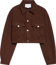 Stella McCartney Crop Denim Jacket