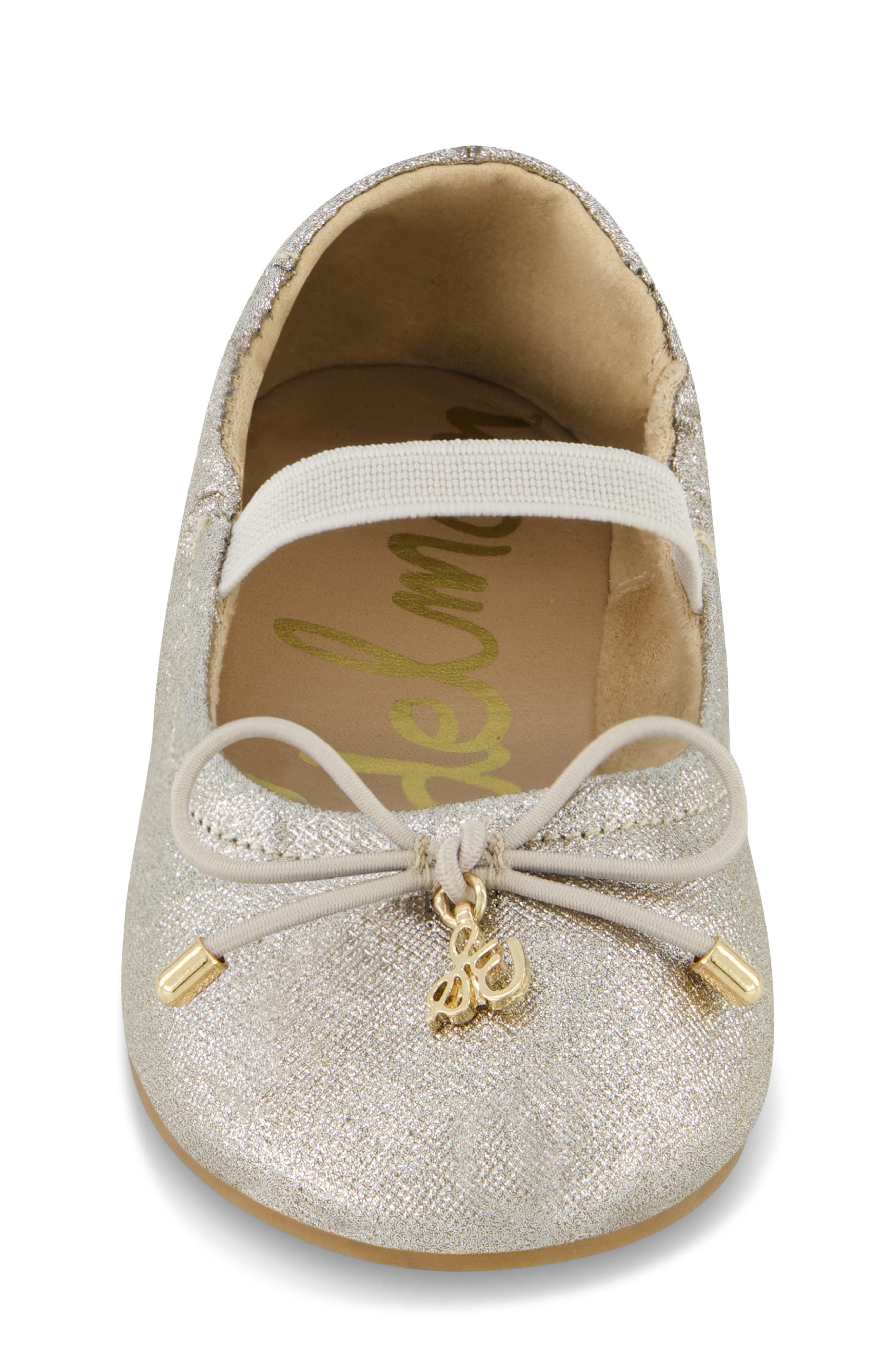 Sam Edelman Kids' Felicia Flex Mary Jane Flat, Alternate, color, Gold