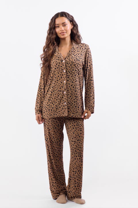A Leopard Doesn't Change Its Spots Long Pajama Set