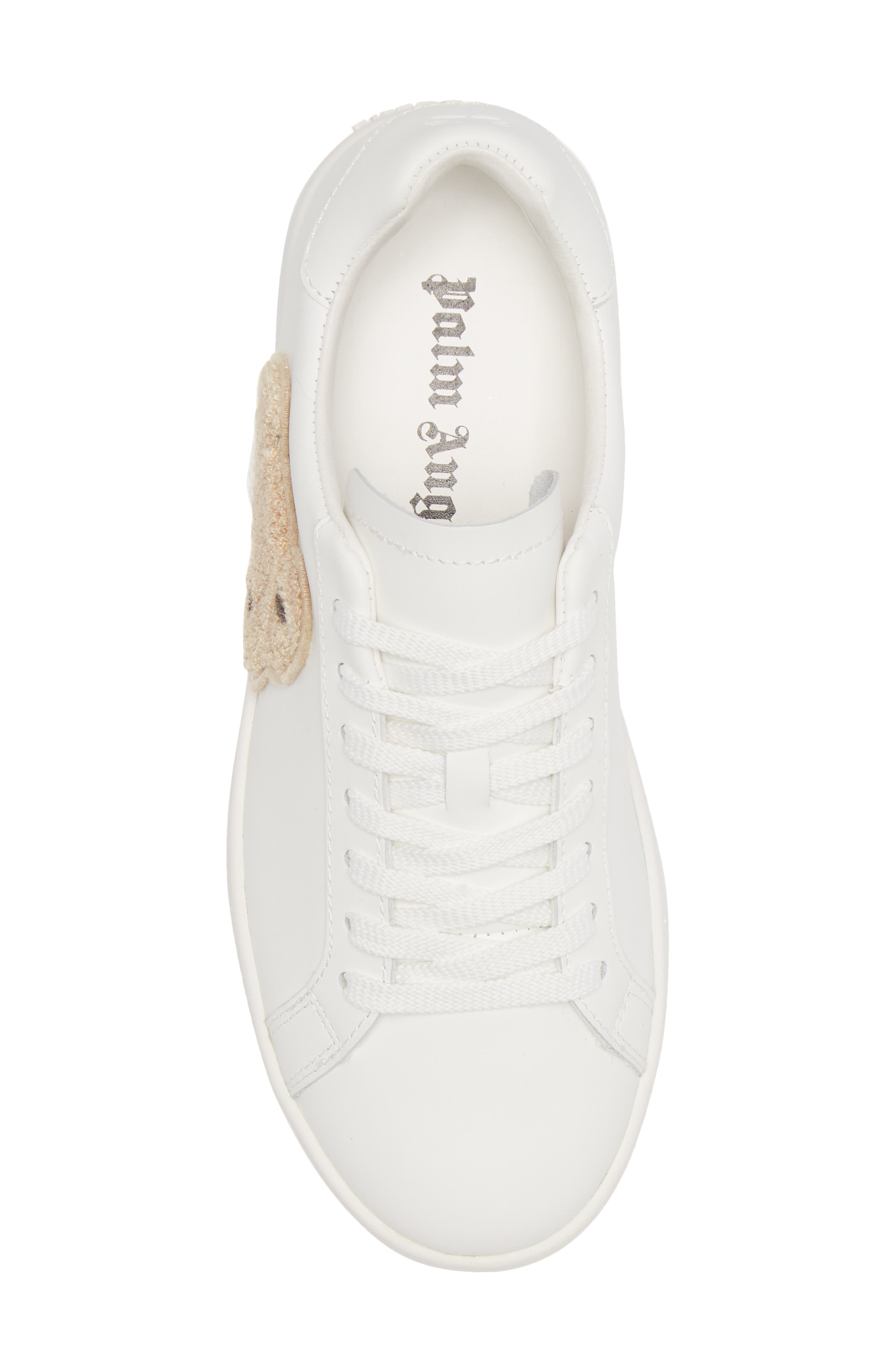 Palm Angels Teddy Bear Appliqué Sneaker, Alternate, color, 