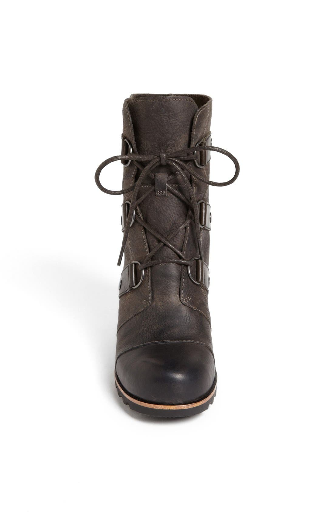 'Joan of Arctic' Wedge Boot, Alternate, color, GRILL/ BLACK