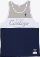 Mitchell & Ness Men's Mitchell & Ness  Navy/Silver Dallas Cowboys Head Coach Tank Top