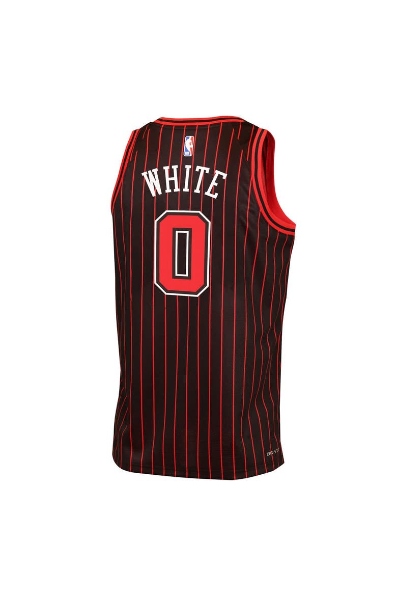 Youth Jordan Brand Coby White Black Chicago Bulls Swingman Jersey - Statement Edition, Alternate, color, Black