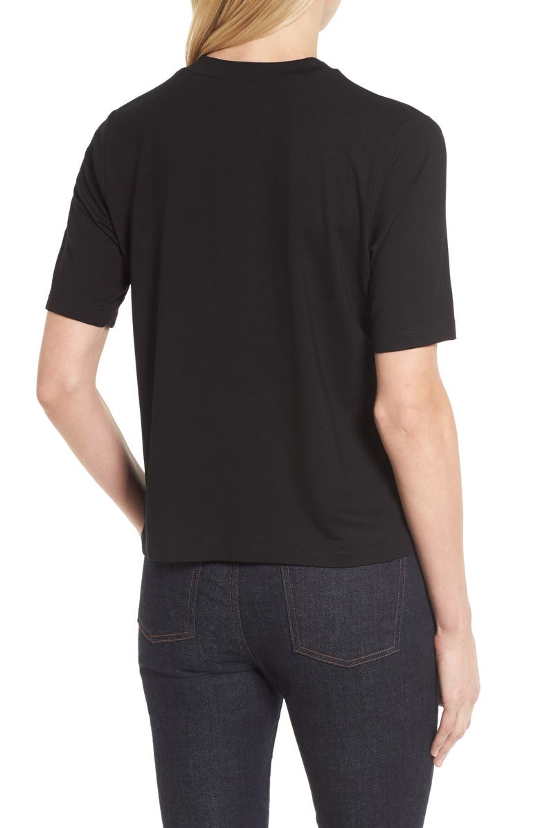 Eileen Fisher Mock Neck Top, Alternate, color,