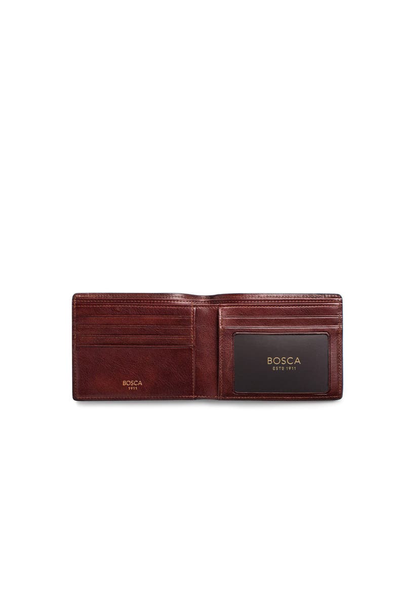 Dolce Executive Id Wallet, Alternate, color, Dark Brown