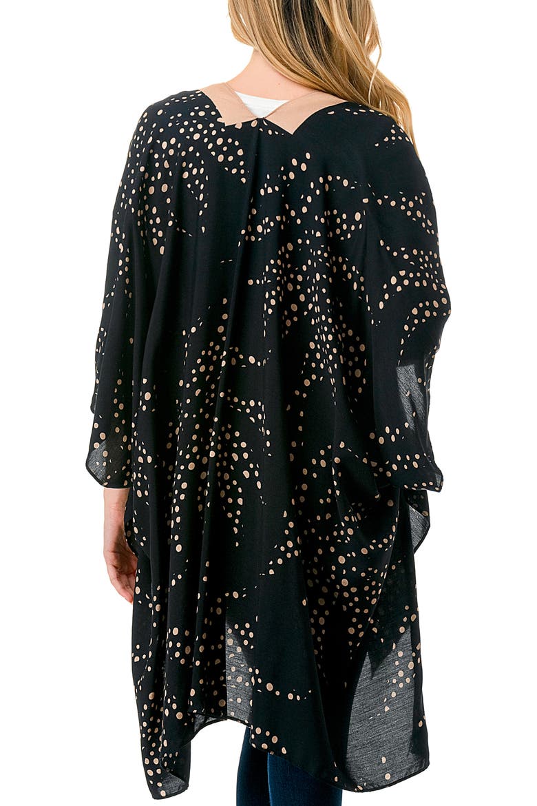 Polka Dot Duster, Alternate, color, BLACK