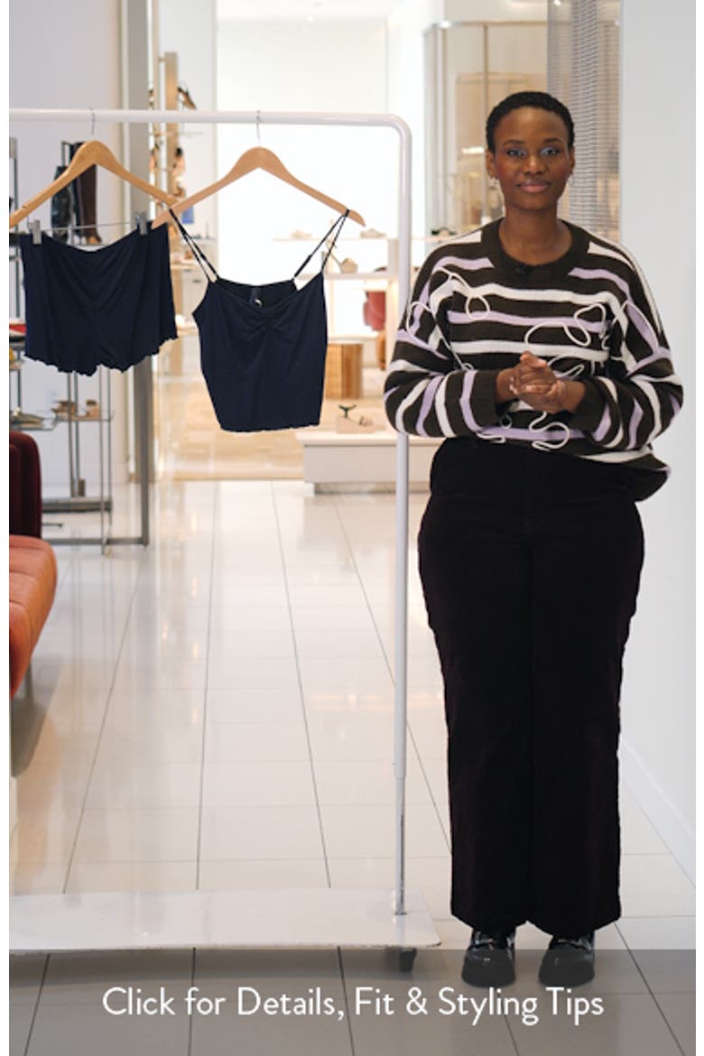 Sleep Camisole and Shorts Set video
