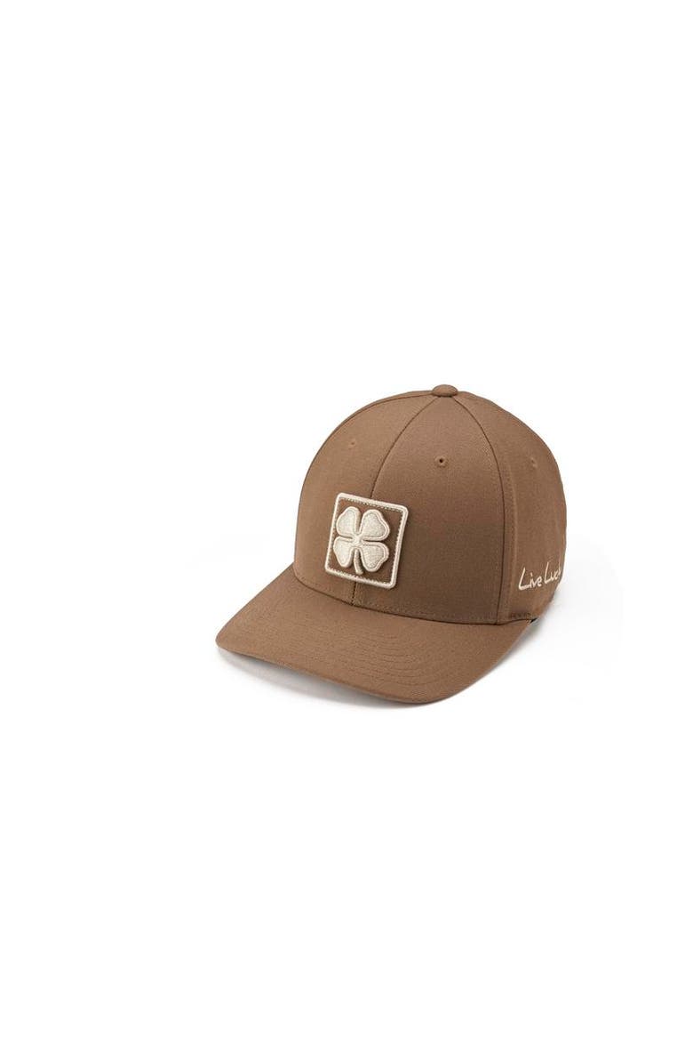 Black Clover Boxed in Luck 3 Hat, Main, color, Light Brown
