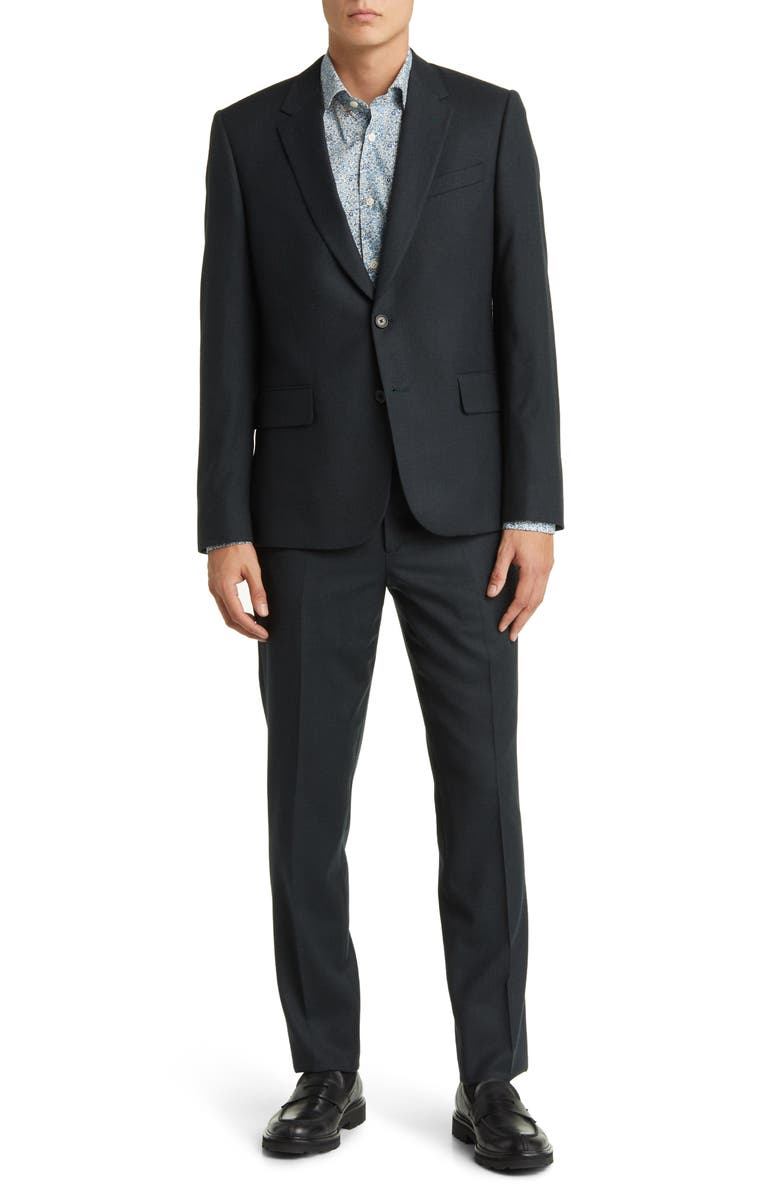 Paul Smith Tailored Fit Two-Button Wool Blend Suit, Main, color, 