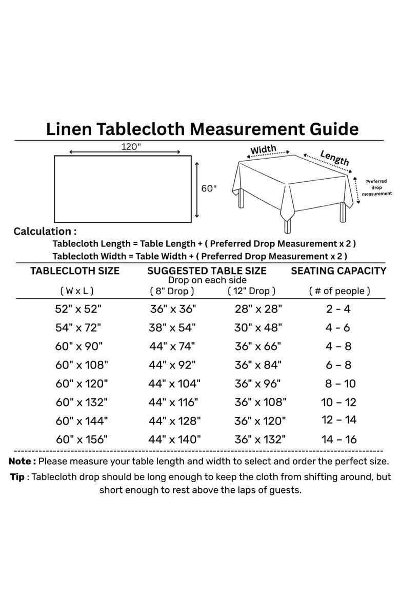 Solino Home Linen Tablecloth - Classic Hemstitch, Alternate, color, Black