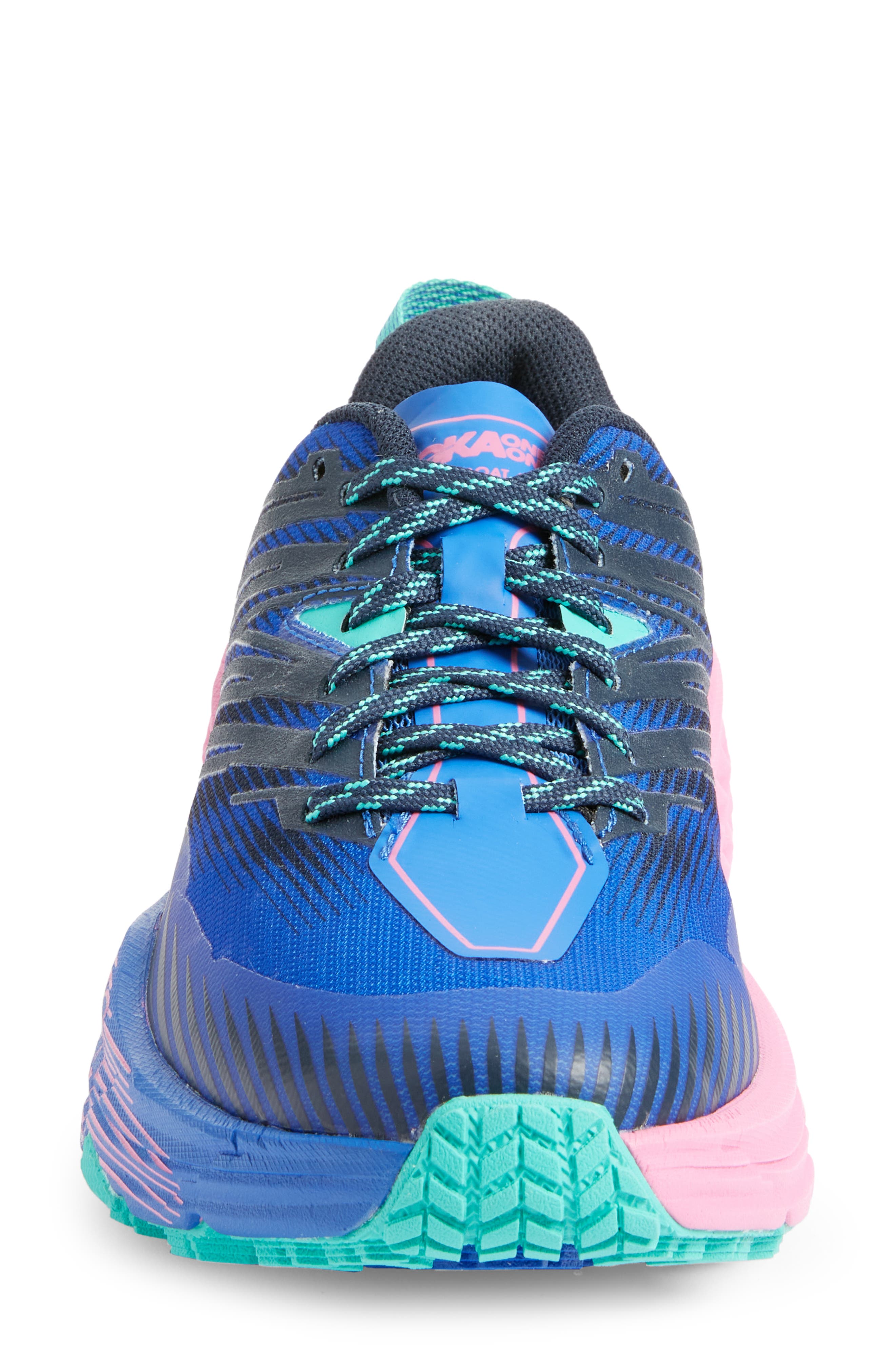 HOKA Speedgoat 4 Trail Running Shoe, Alternate, color, 