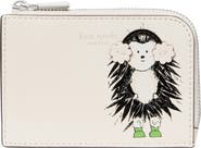 Kate Spade New York Mini Critter Leather Zip Card Case