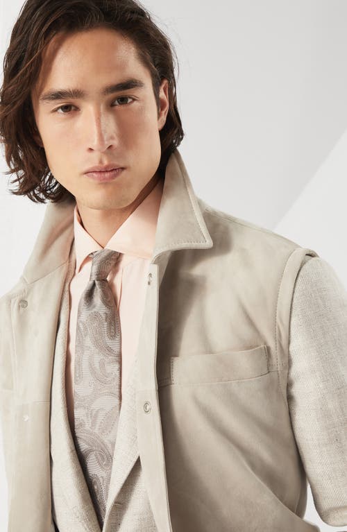 Brunello Cucinelli Padded Vest In Rope