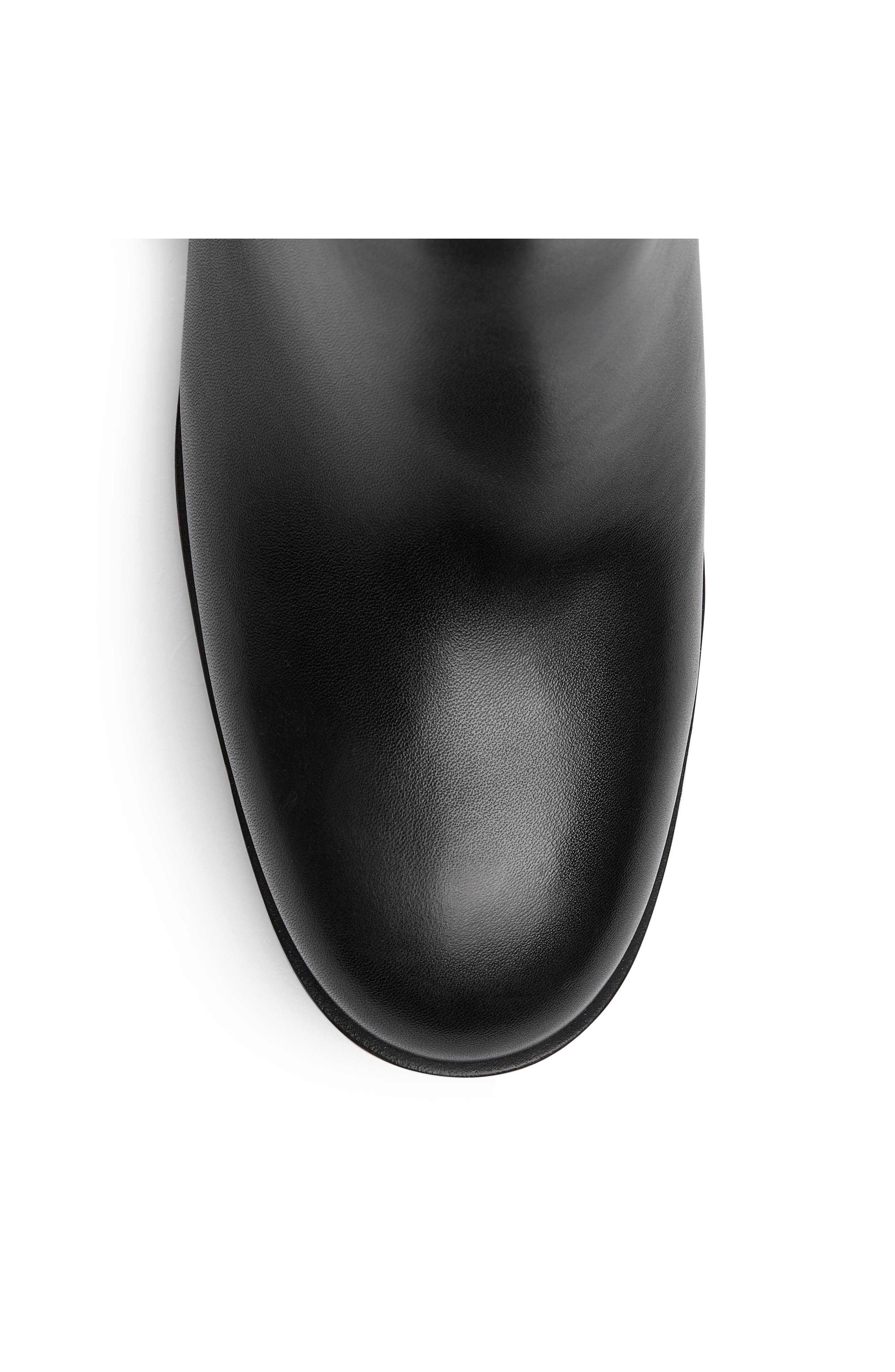 Gucci Horsebit Knee High Boot, Alternate, color, Black