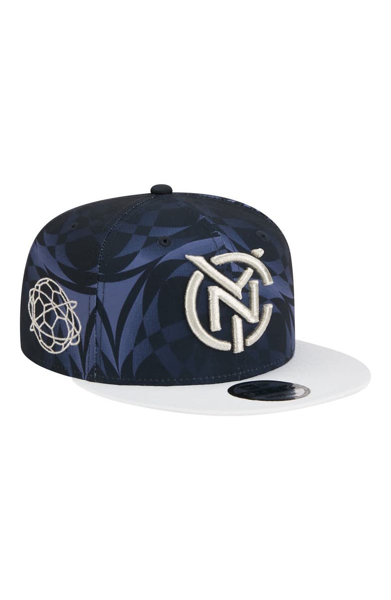New Era Men's New Era Black New York City FC 2026 Jersey Hook 9FIFTY Snapback Hat, Main, color, Black