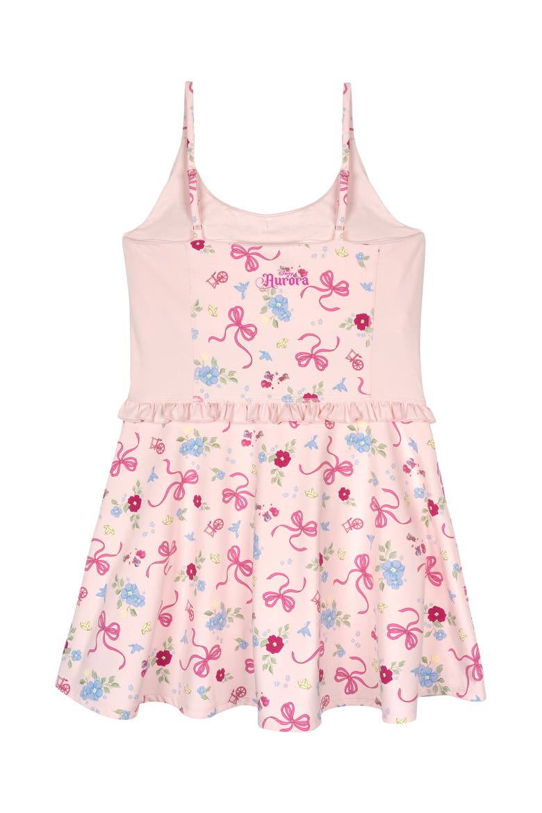 Sleeping Beauty Aurora Women's Athletic Skater Dress, Alternate, color, Light Pink Aurora
