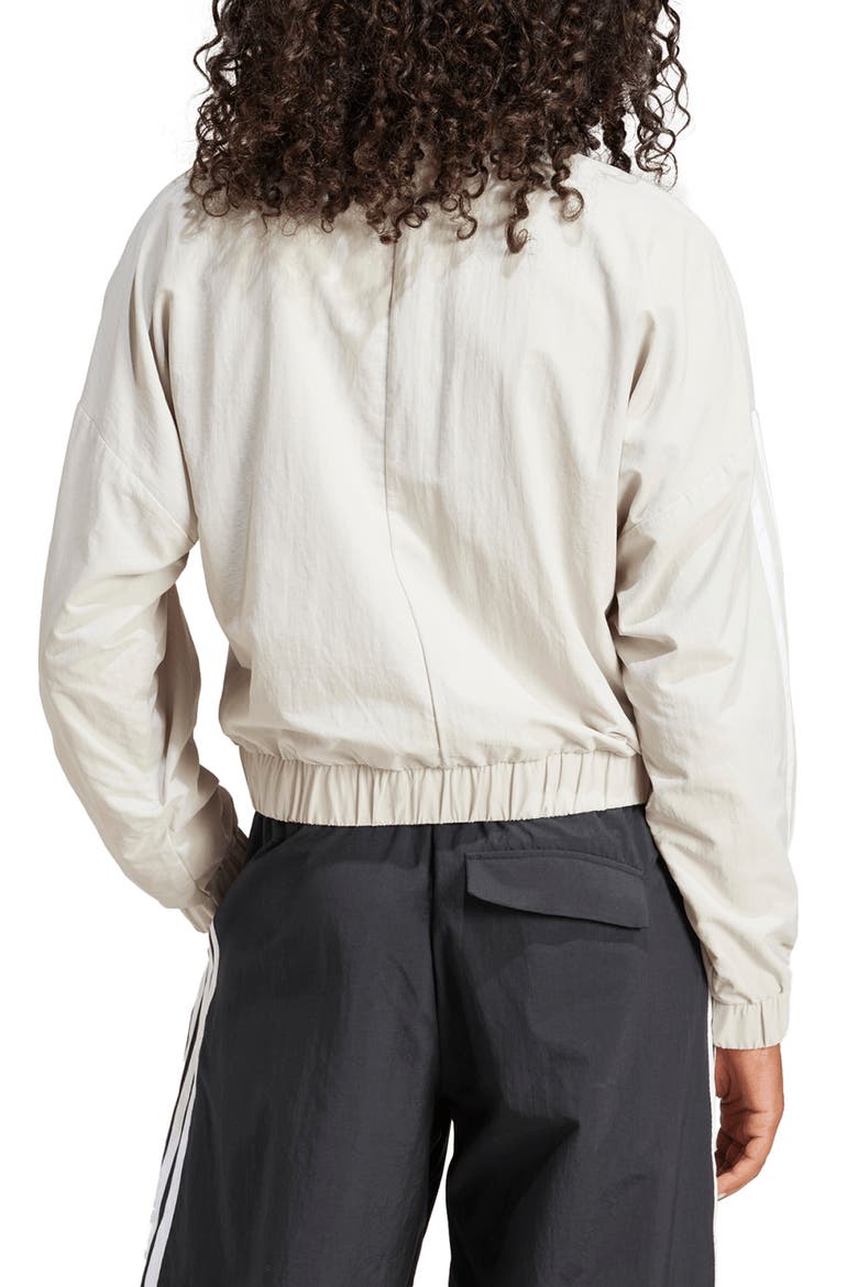 Essentials 3-Stripes Lifestyle Bomber Jacket, Alternate, color, WONALU/WHI