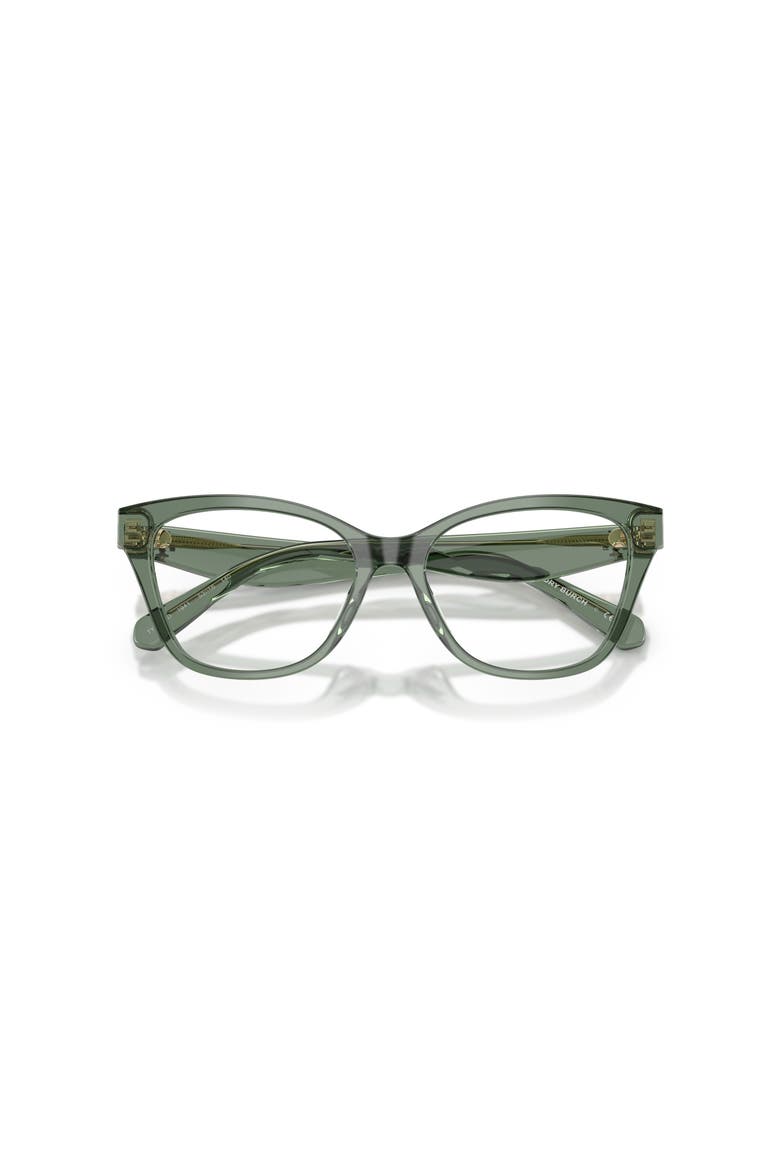 53mm Cat Eye optical glasses, Alternate, color, Green