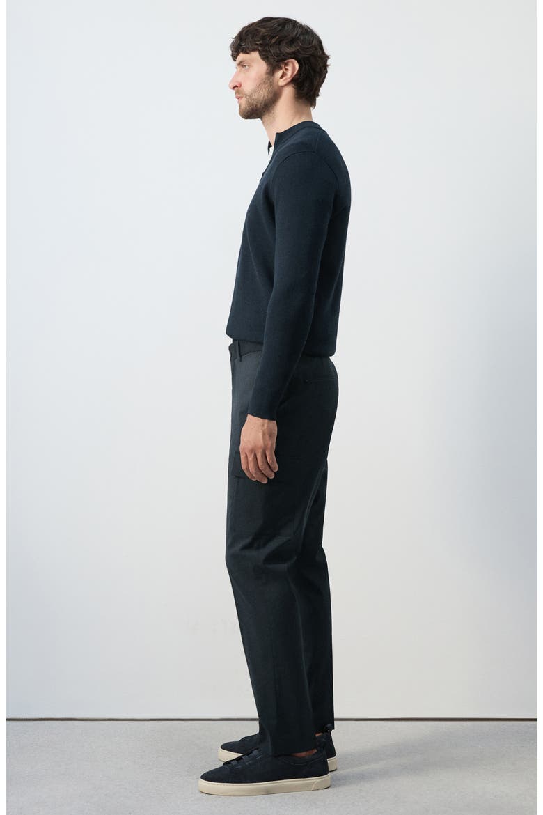 Slim Fit Dress Pants, Alternate, color, NAVY