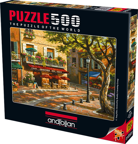 Brasserie Des Arts 500 piece Jigsaw Puzzle for Adults