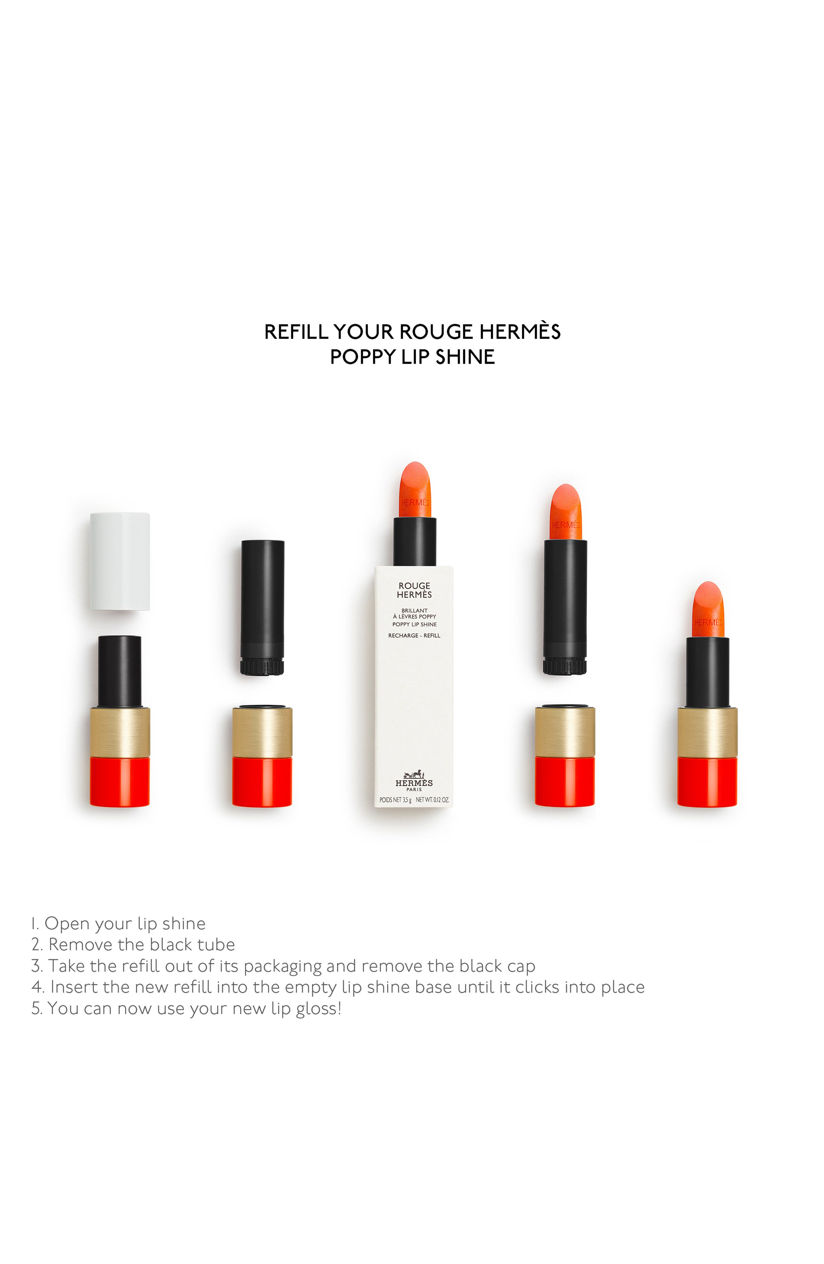 Rouge Hermès - Poppy Lip Shine (Women) | Nordstrom