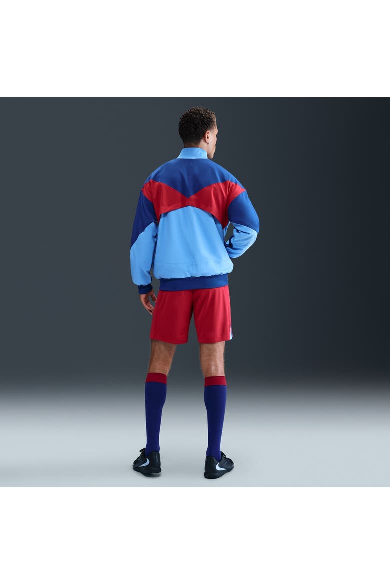 Men's Nike Blue Barcelona Special Edition Strike Anthem Full-Zip Dri-FIT Jacket, Alternate, color, Blue