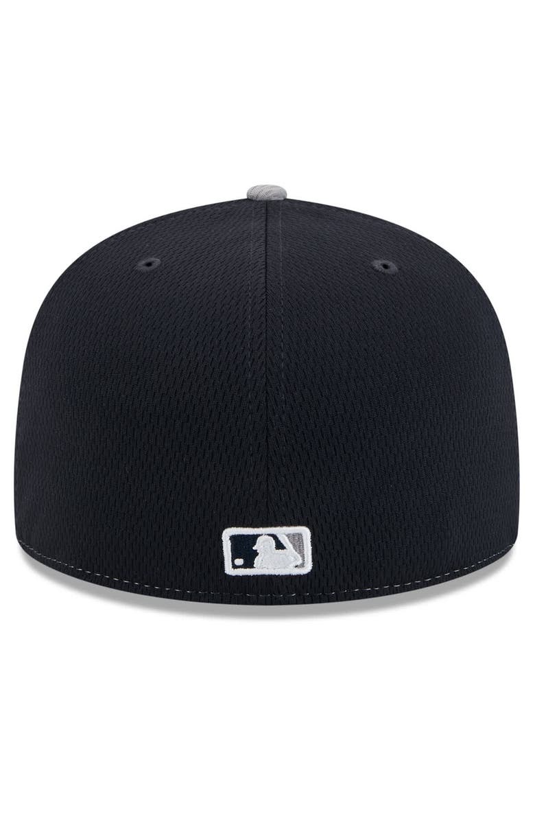 New Era Men's New Era Navy/Gray New York Yankees 2025 MLB Clubhouse 59FIFTY Fitted Hat, Alternate, color, Navy
