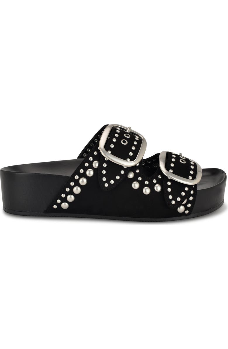 Nine West Flinne Studded Platform Sandal, Alternate, color,