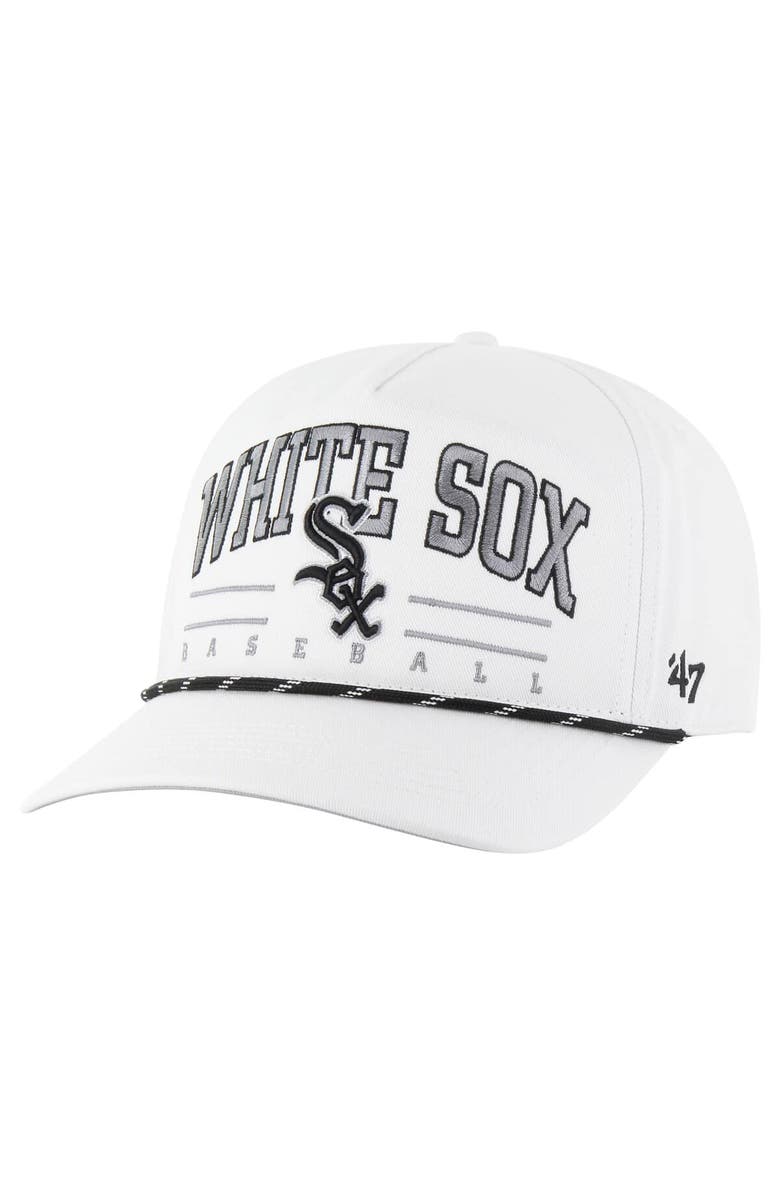 '47 Men's '47 White Chicago White Sox Roscoe Speckle Hitch Adjustable Hat, Main, color, White
