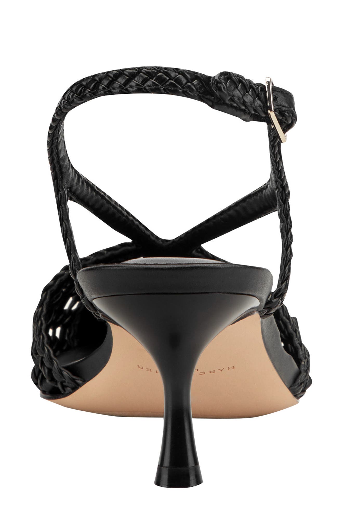 Marc Fisher Reagan Slingback Pump, Alternate, color, Black