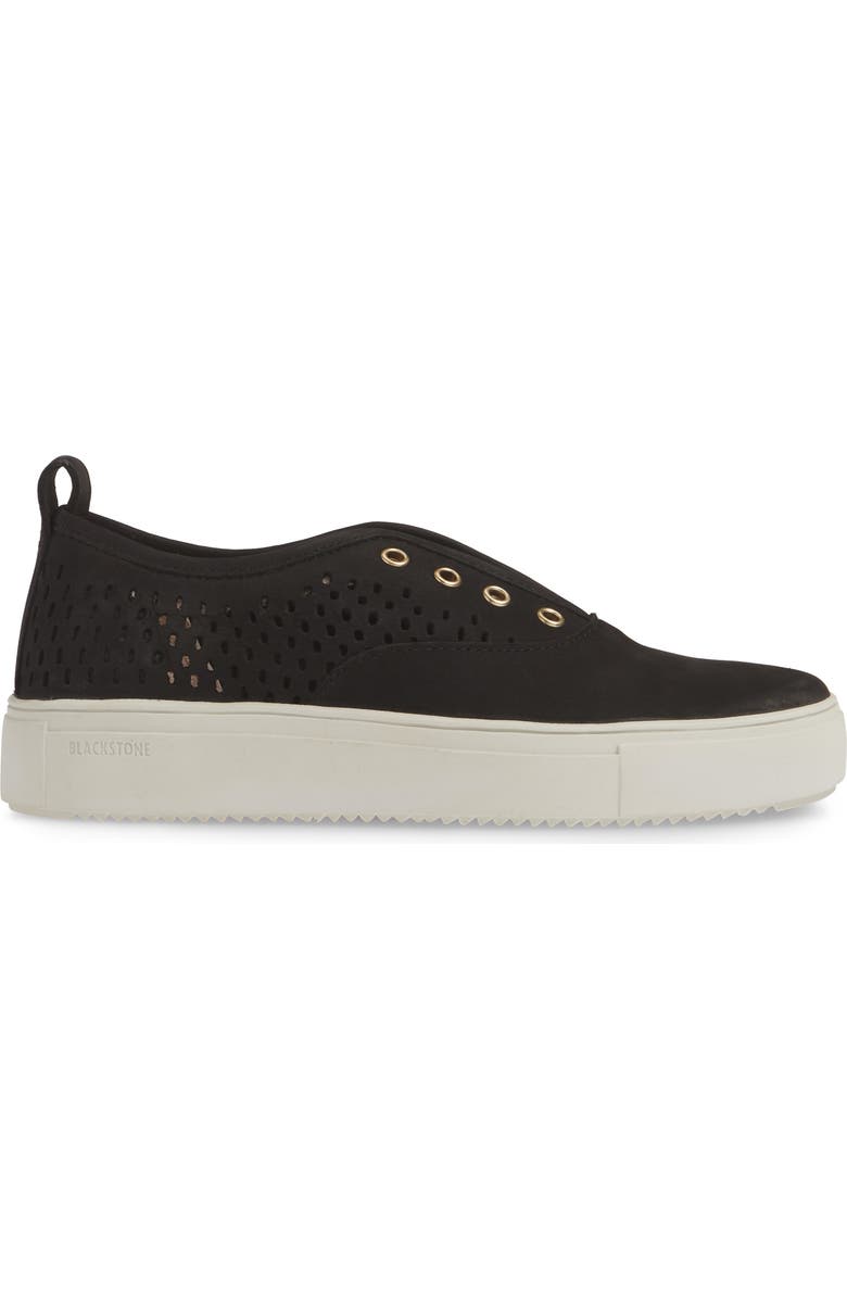 Blackstone RL67 Laceless Perforated Sneaker, Alternate, color,