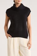 ELIE ELIE TAHARI Sleeveless Turtleneck Sweater