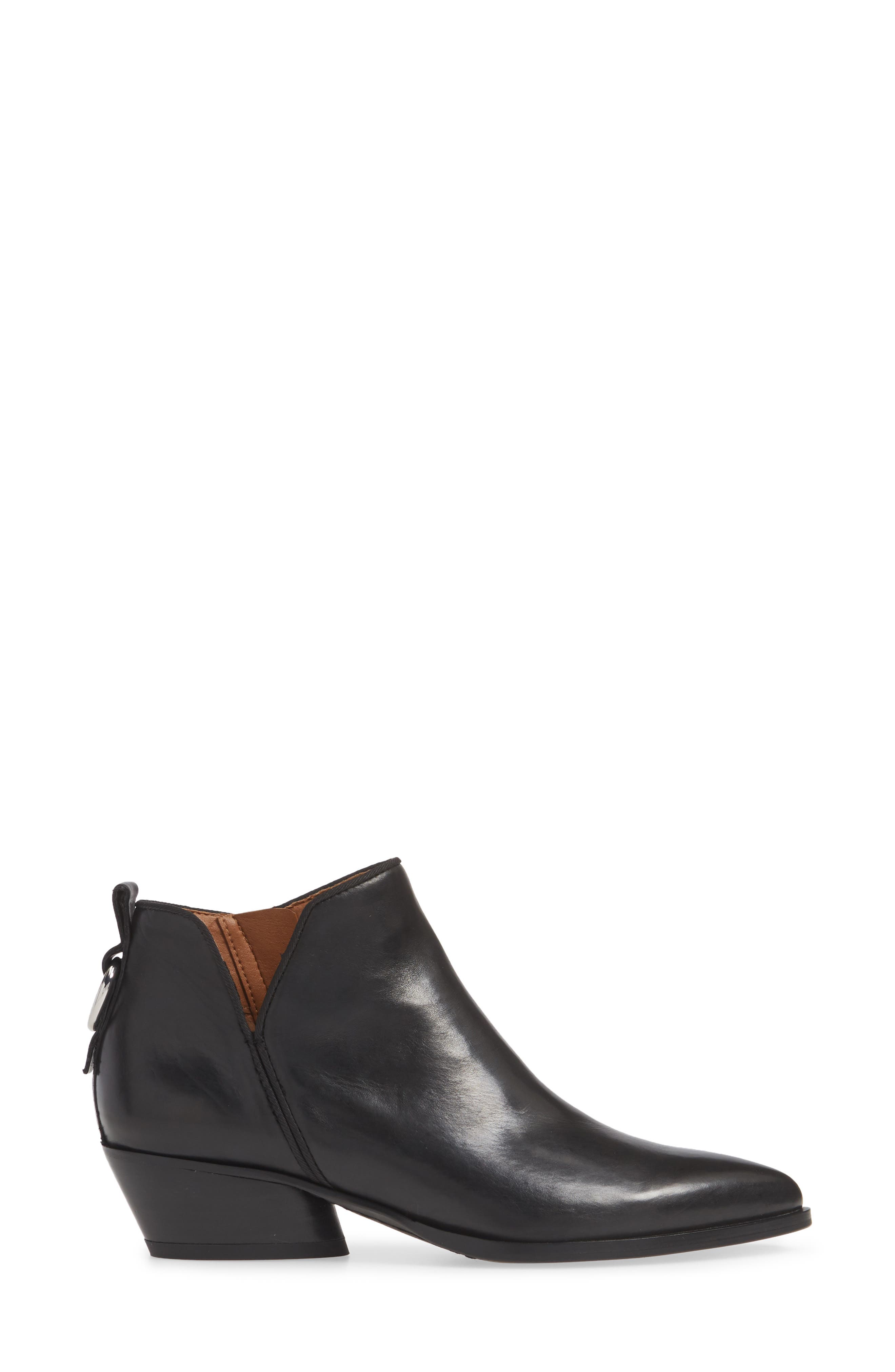 Sloan Bootie, Alternate, color, BLACK LEATHER