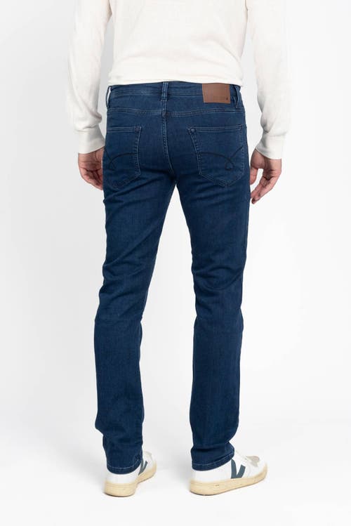 Jack Of Spades High Roller Fit Five Pocket Jeans In Night Shadow