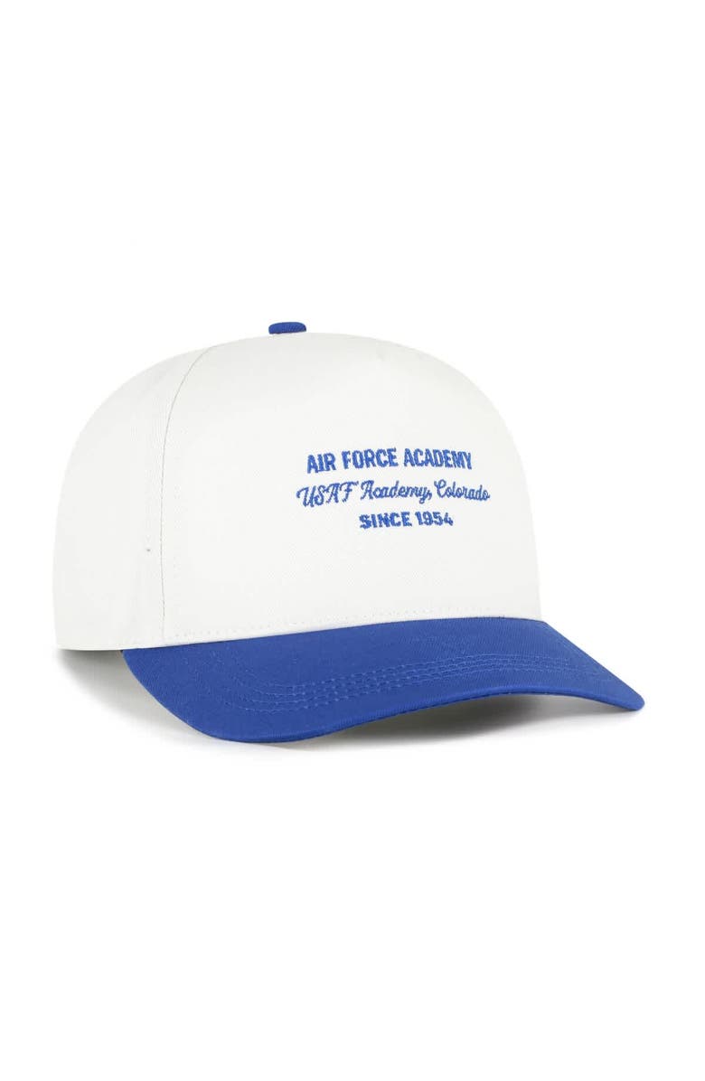 '47 Men's '47 White Air Force Falcons Contemporary Basics Two-Tone Hitch Adjustable Hat, Alternate, color, White