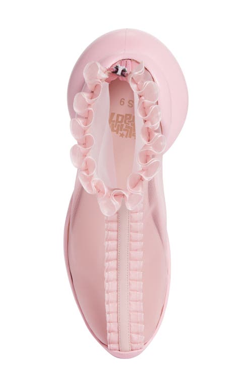 Collina Strada Pink Fctry Lab Edition Rufl Boots In Pink
