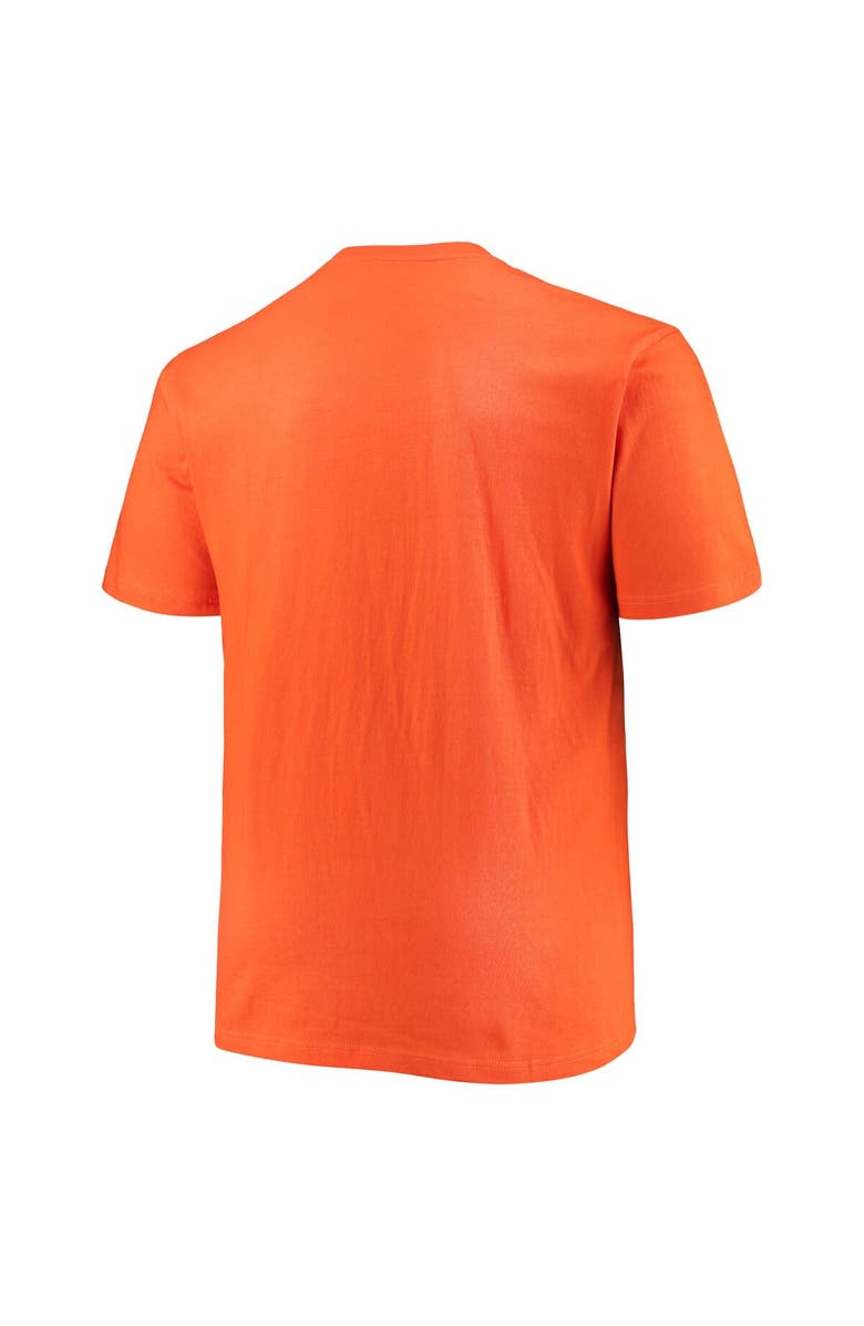 FANATICS Men's Fanatics Branded Orange Detroit Tigers Big & Tall Secondary T-Shirt, Alternate, color, 