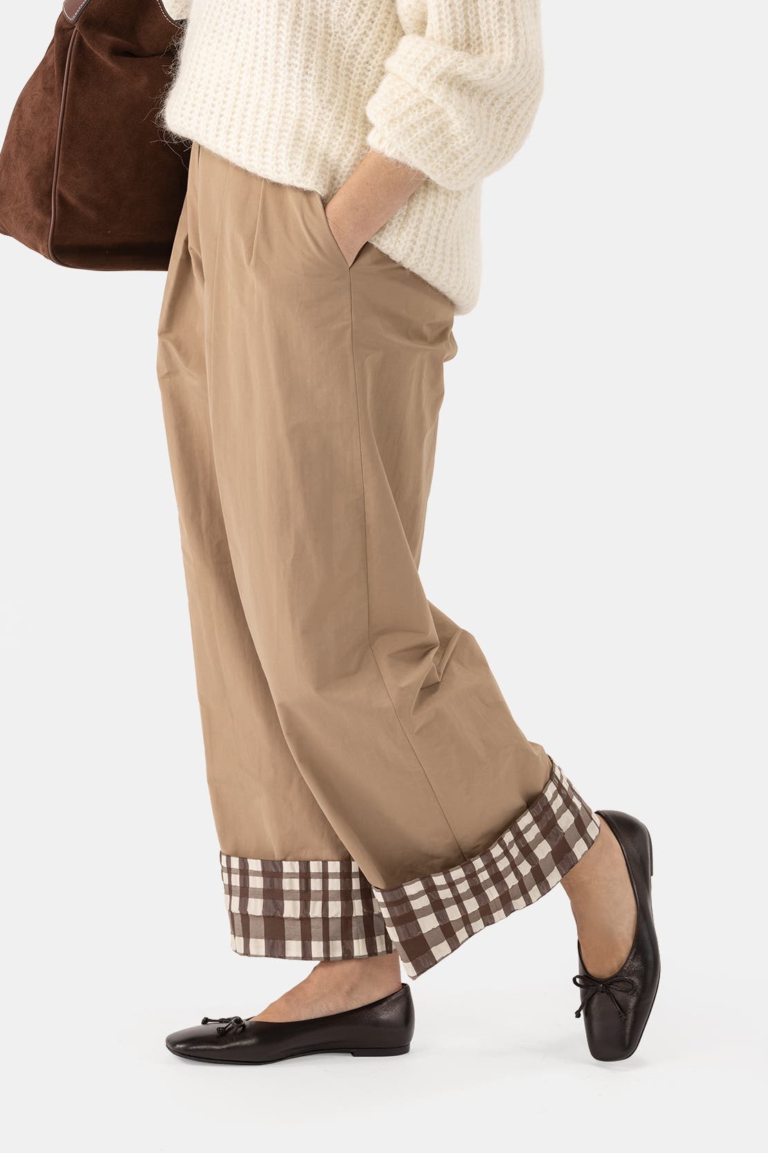 BELLS & BECKS Felicia Square Toe Ballerina Flat, Alternate, color, Black