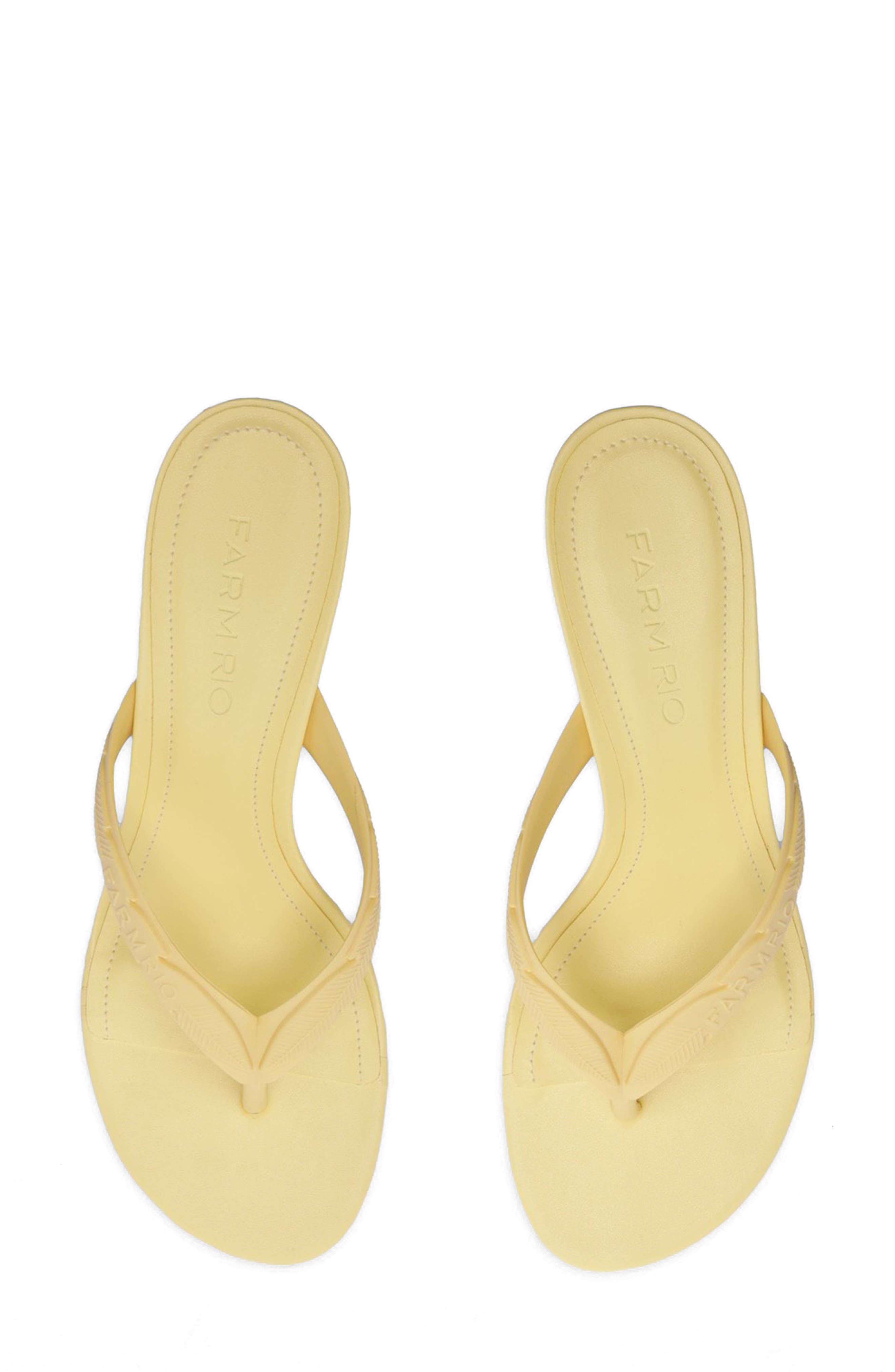 Rob Kitten Heel Sandal, Alternate, color, PALE BANANA