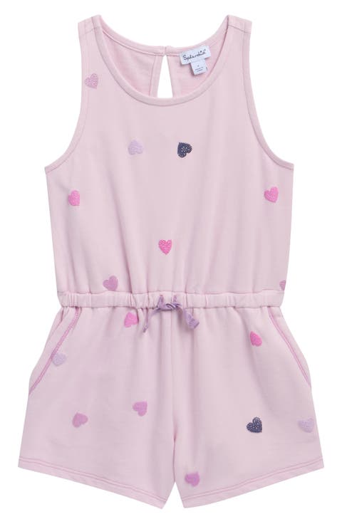 Kids' Dancing Hearts Romper (Toddler)